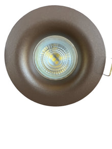 Verdiepte Inbouwspot Mat Donkerbrons Ø88 mm – GU10 Anti-Verblindend