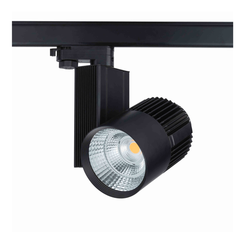 MDRLED® 3-Fase Railspot 30W Zwart | 4000K | CRI>95 | Professionele LED Verlichting tijdelijke actie op is op