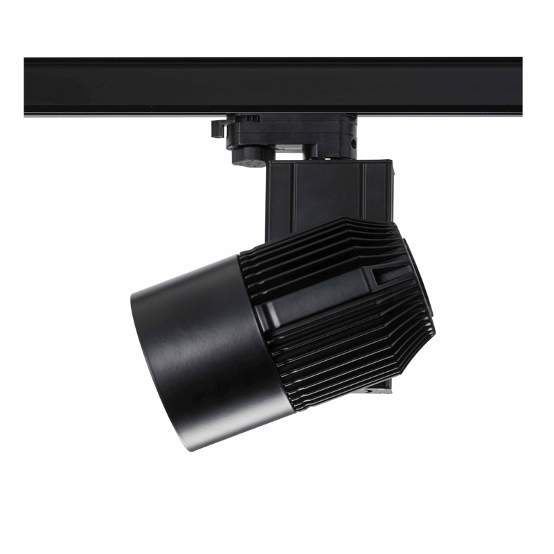 MDRLED® 3-Fase Railspot 30W Zwart | 4000K | CRI>95 | Professionele LED Verlichting tijdelijke actie op is op