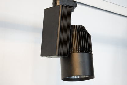 3-FASE RAILSPOT 50W CRI>95 ZWART 3000K  MDRLED® =