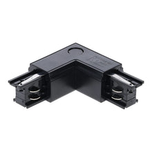 MDRLED® L-Connector Binnen 3-Fase Rail | Zwart