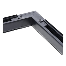 MDRLED® L-Connector Binnen 3-Fase Rail | Zwart