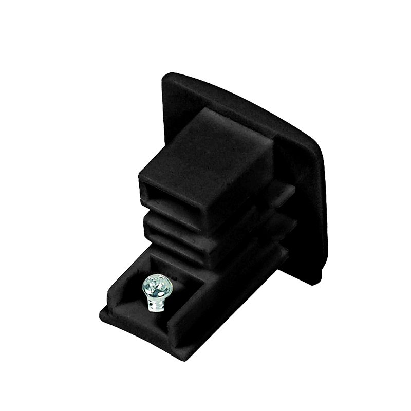 EINDPLUG 3-FASE RAIL ZWART MDRLED®  .