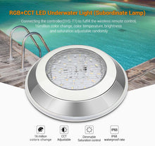 Mi-Light RGB+CCT LED Onderwaterlamp 12W | IP68 RVS | 2700K–6500K | 1000 lm