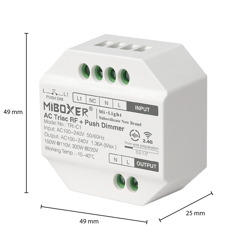 MODUŁ ŚCIEMNIACZA TRIAC MI-LIGHT MDRLED®