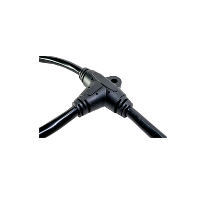 Eurostekker naar 2x / 3x / 4x SWP-3 Stekker | MDRLED® | 2m Kabel | Zwart | 2 Jaar Garantie