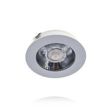 LED MÖBELSPOT 3W 12V(DC) IP44 WEISS 14mm hoch 2700K MDRLED®