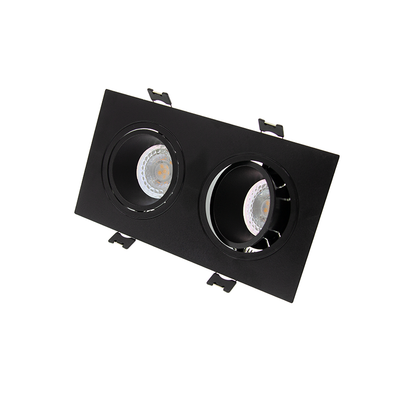 DUO GU10/GU5.3 Leuchte Weiß-Schwarz MDRLED®
