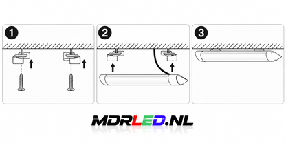 LED Batten Charon 60cm – 20W – CCT – 10 Stuks Actie