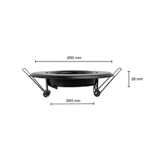 GU10 ARMATUUR WIT,ZWART,ZILVER, MR16, IP22, Ø65mm MDR LED®