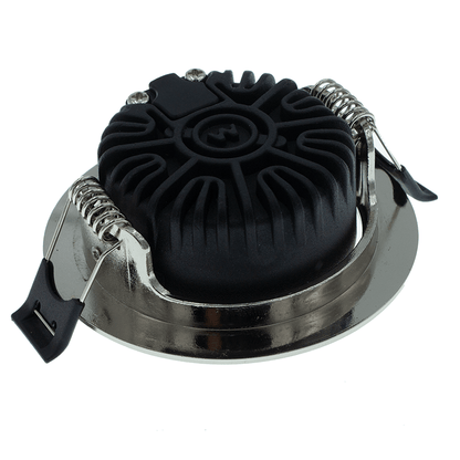 LED-Einbaustrahler MDR LED SLIM-FIT 5W DIM SILBER.