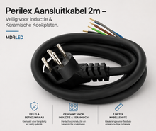 Perilex Kabel 2 meter – 5x2.5mm² Zwart Neopreen | Hittebestendig – KEMA Keur – MDRLED®