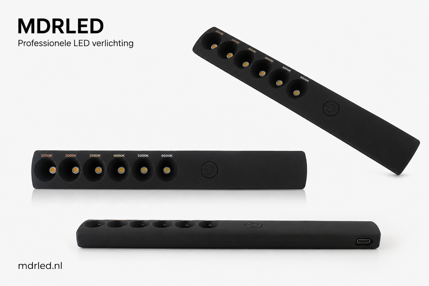 LED CCT Stick Kleurentester | 2700K-6000K | USB-C