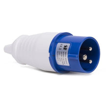 camping CEE Stekker 3 polig 16A blauw 230V 6H 16A IP44 MDRLED
