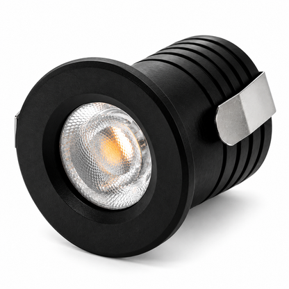 LED Mini Inbouwspot 2W Dimbaar – IP44 – 2700K/3000K – 3 Kleuren