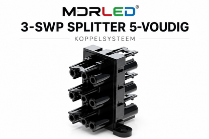 MDRLED® 3-SWP Splitter 5-voudig | Koppelsysteem
