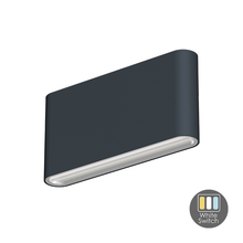 Wandleuchte Anthrazit 10W CCT SWITCH MDRLED®
