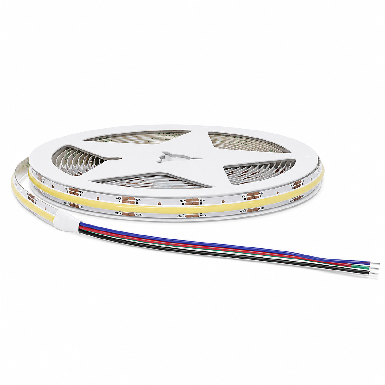 COB LED Strip RGB+CCT | 24V | IP65 | 10M | 7W/m | MDRLED Premium