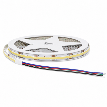 COB LED Strip RGB+CCT | 24V | IP65 | 10M | 7W/m | MDRLED Premium