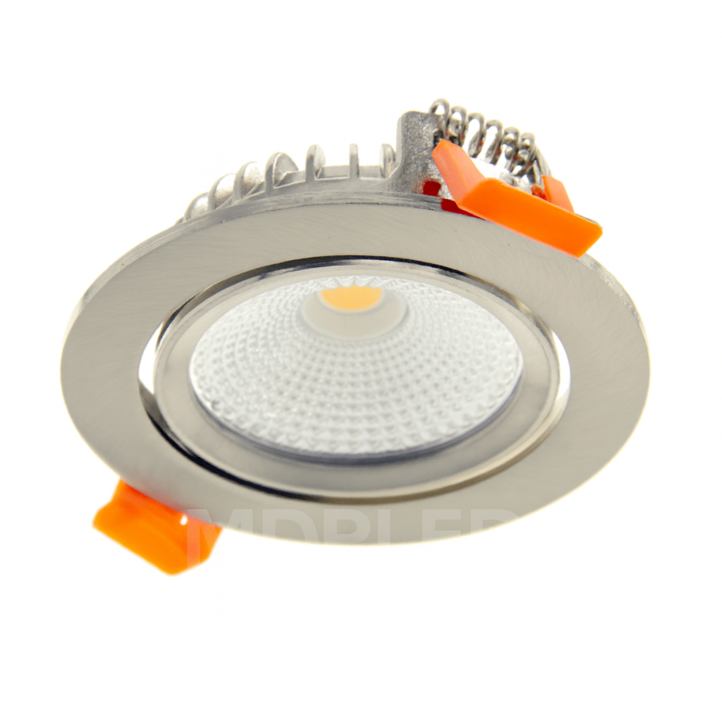LED-Einbaustrahler Luna Slim-Fit 5W Dimmbar Warmsilber MDRLED®