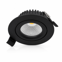 LED Inbouwspot Slim 5W Dimbaar Zwart – 2200K – Ø75-80 mm  MDRLED® op is op