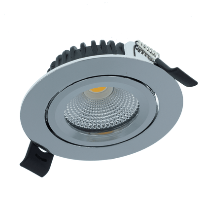Slim-Fit 5W Dimmbarer Chrom-Einbaustrahler 2700K 3000K MDRLED®