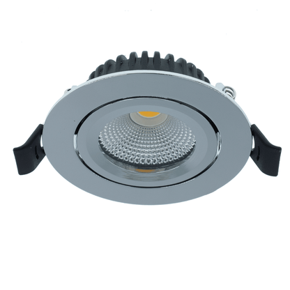 Slim-Fit 5W Dimmbarer Chrom-Einbaustrahler 2700K 3000K MDRLED®