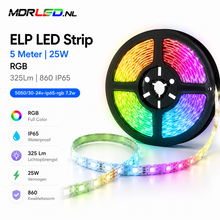 RGB LED Strip 24V | IP65 | 30 LED/m | 7.2W/m | 5 Meter | MDRLED Premium
