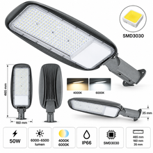 LED-Straßenlaterne MDRLED® 50W