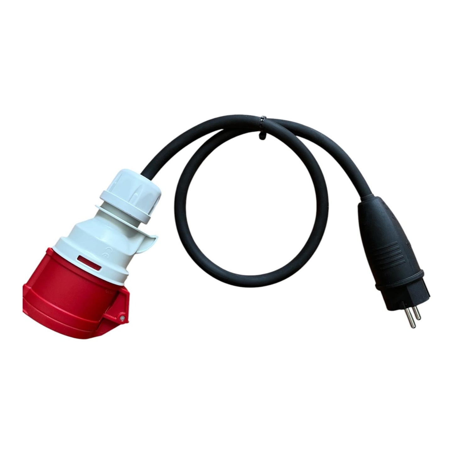 MDRLED® 230V Stekker naar CEE 16A Verloopkabel | Schuko naar CEE Adapter | 16 Ampère
