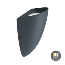 Wandleuchte Anthrazit 8W Weiß Schalter Dimmbar MDRLED®