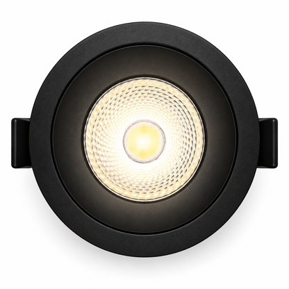 LED Inbouwspot Mira 6W – Zwart – 4000K – Dimbaar – IP44