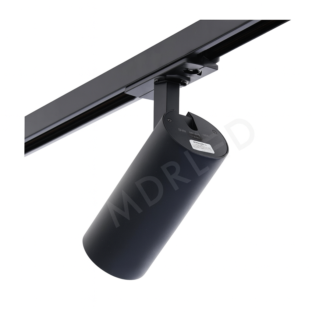 1-fase Railspot Zwart  10W  Dimbaar  CCT-schakelaar  >90Ra | MDRLED®