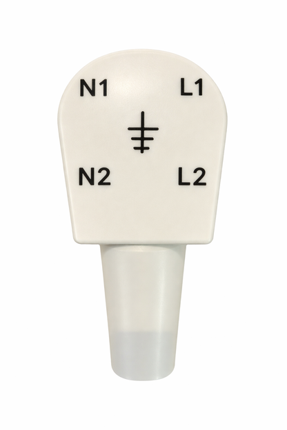 Perilex Stekker Verloop naar 2x230V over 2 Fasen Verdeeld MDR LED®