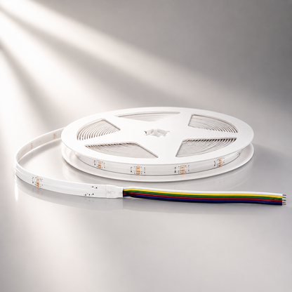 RGBCCT COB LED Strip 24V IP65 10M 14W/M Dimbaar MDRLED®