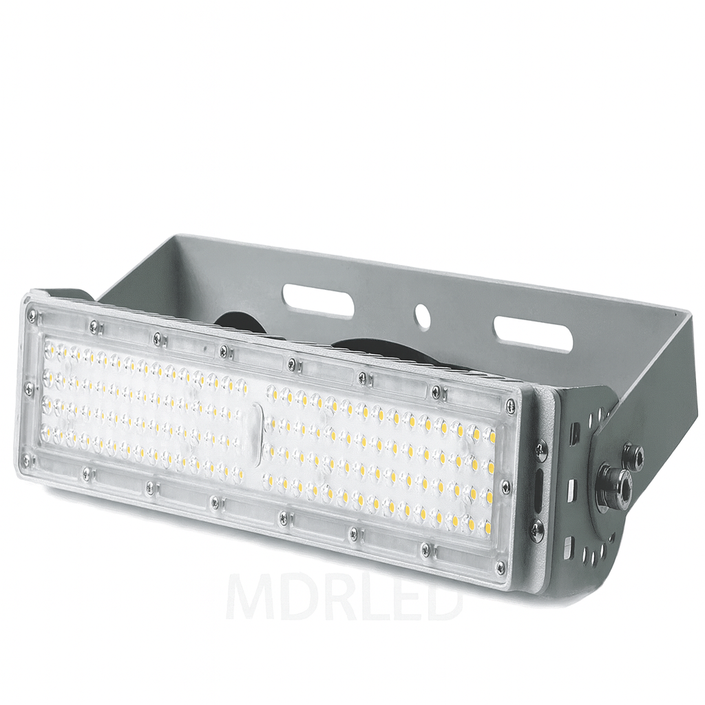 LED Terreinverlichting | 100W | 150lm/W | IP65 | Grijs Aluminium | MDRLED® actie op is op