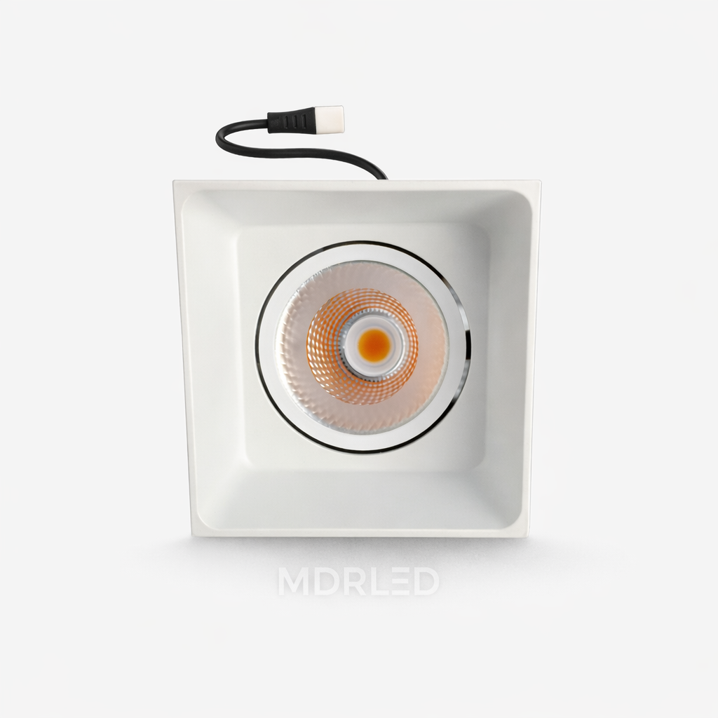 LED Inbouwspot 10W 2700K CRI 90 30° | 0-10V Dimbaar | CREE COB