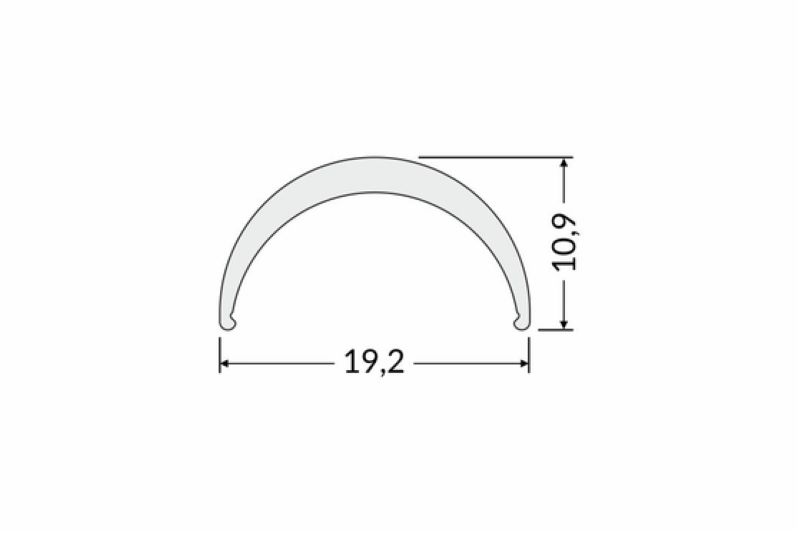 Cover Klick D 2M MDR12 – Dystrybutor światła do taśm LED | MDRLED®