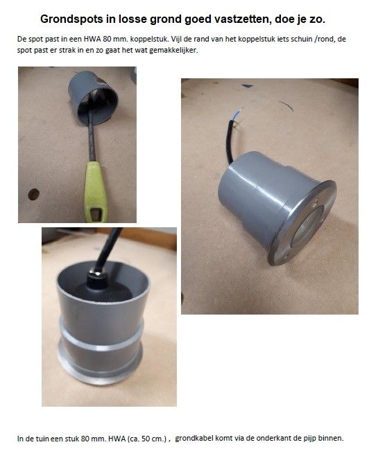 Bodenstrahler Edelstahl gebürstet rund 100mm MDRLED® 