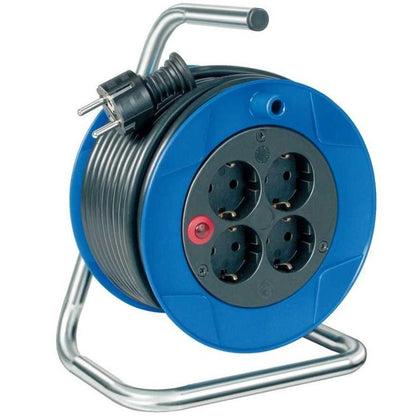 Kabelhaspel Compact  4 Stopcontacten  15 Meter  IP20