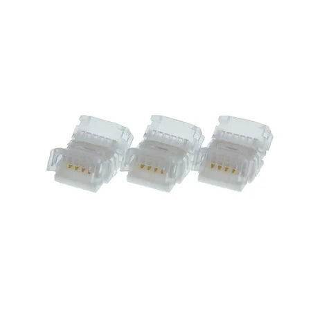 LED Strip RGBW 5-PIN Doorverbinder | 10 mm | 24V | 5A | IP20 | 25 Stuks | MDRLED®