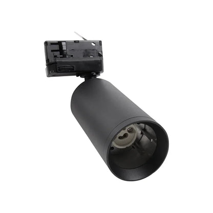 3-Fase Railarmatuur GU10 Zwart | Met Veersysteem | Voor GU10 LED Spots | MDRLED®
