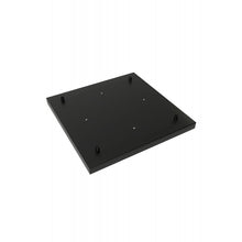 Calex Metalldeckenplatte 40 x 40 cm, 4 Löcher. Mattschwarzes MDRLED®