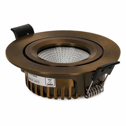 LED Inbouwspot Slim-Fit 4/6W | Donker Brons | CCT Schakelaar | IP65 | MDRLED®
