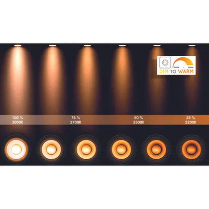 Lucid LED Lampe schwarz ES111 GU10 12W MDRLED