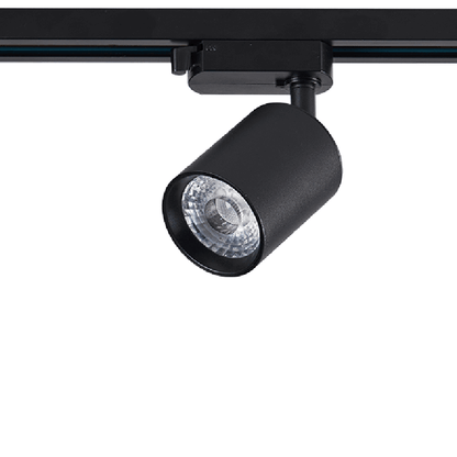 1-Phasen-Schienenstrahler 10W 2700K Schwarz MDR LED®