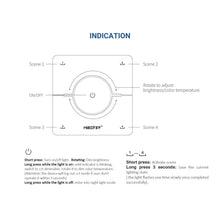 MI-LIGHT  AFSTANDSBEDIENING  CCT  ZWART