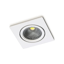 LED Inbouwspot Vierkant Zwart  5,5W 2700K/ Dim to Warm | Ultra Flat  IP65