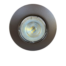 Inbouwspot Rond Ø84 mm – Mat Brons – GU10 – Aluminium – Zaagmaat 57-62 mm