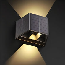 LED-Wandleuchte SOLIS mit Solarpanel – 3000K MDRLED®
